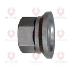 AT5793 Bolt MERCEDES BENZ  OUTSIDE THREAD: M18X1.5  LENGTH UNDER HEAD: 75  THREAD LENGTH: 36  KNURLING DIAMETER: 18  HEAD HEIGHT: 9  HEAD DIAMETER: 27  A F DIMENSION: 27  NUT HEIGHT: 25 674 402 01 71
