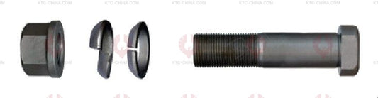 AT5795 Bolt MERCEDES BENZ  OUTSIDE THREAD: M18X1.5  LENGTH UNDER HEAD: 65  THREAD LENGTH: 30  KNURLING DIAMETER: 18  HEAD HEIGHT: 9  HEAD DIAMETER: 27  A F DIMENSION: 24  NUT HEIGHT: 19 318 402 00 71