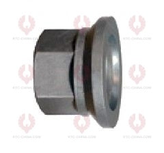 AT5799 Bolt MERCEDES BENZ  OUTSIDE THREAD: M18X1.5  LENGTH UNDER HEAD: 60  THREAD LENGTH: 30  KNURLING DIAMETER: 18  HEAD HEIGHT: 9  HEAD DIAMETER: 27  A F DIMENSION: 27  NUT HEIGHT: 25 314 402 00 71
