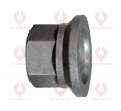 AT5802 Bolt MERCEDES BENZ  OUTSIDE THREAD: M18X1.5  LENGTH UNDER HEAD: 55  THREAD LENGTH: 32  KNURLING DIAMETER: 18  HEAD HEIGHT: 9  HEAD DIAMETER: 27  A F DIMENSION: 27  NUT HEIGHT: 25 970 401 00 71