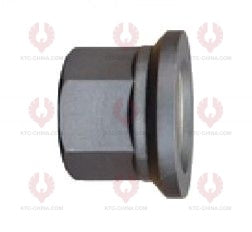 AT5817 Bolt MERCEDES BENZ  OUTSIDE THREAD: M20X1.5  LENGTH UNDER HEAD: 62  THREAD LENGTH: 32  KNURLING DIAMETER: 20  HEAD HEIGHT: 9  HEAD DIAMETER: 30.5  A F DIMENSION: 30  NUT HEIGHT: 27 318 402 02 71