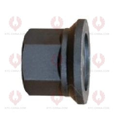 AT5841 Bolt MERCEDES BENZ  OUTSIDE THREAD: M22X1.5  LENGTH UNDER HEAD: 130  THREAD LENGTH: 40  KNURLING DIAMETER: 22  HEAD HEIGHT: 10  HEAD DIAMETER: 32  A F DIMENSION: 32  NUT HEIGHT: 32 381 401 14 71