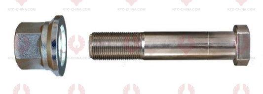 AT5852 Bolt MERCEDES BENZ  OUTSIDE THREAD: M22X2.0  LENGTH UNDER HEAD: 110  THREAD LENGTH: 40  KNURLING DIAMETER: 22  HEAD HEIGHT: 10  HEAD DIAMETER: 32  A F DIMENSION: 32  NUT HEIGHT: 32 381 401 07 71