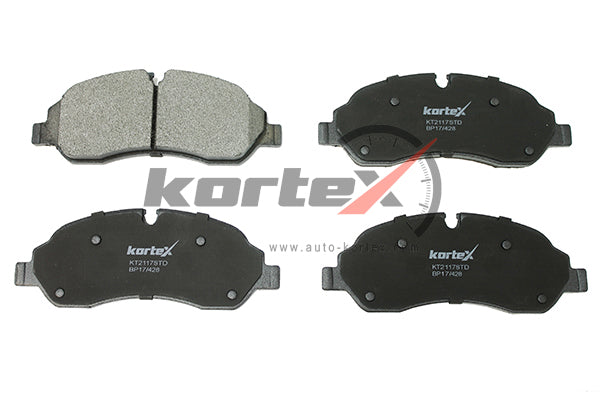 AT9239 Brake Pads FORD TRANSIT 13- front.set(для сengineоEнных шин) 1840479  GDB2117